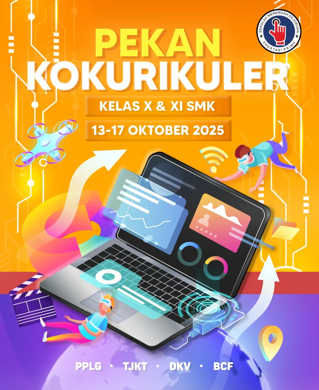 Pekan Kokurikuler SMK Prestasi Prima 2025